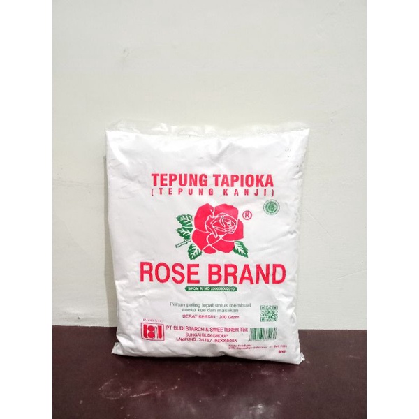 

Tepung Tapioka || Kanji 200 gram Rose Brand