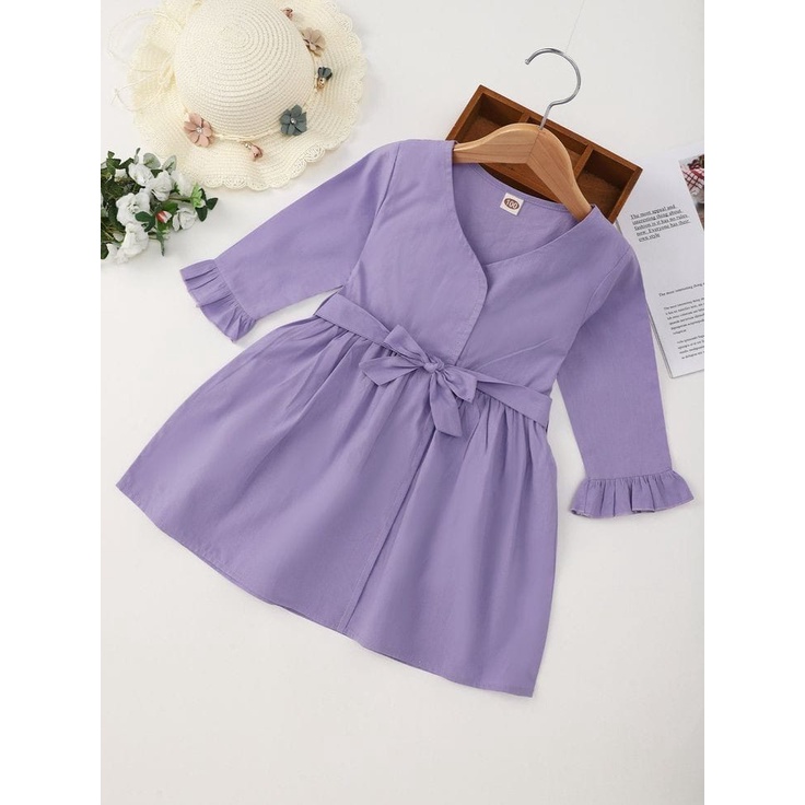 BO - DRESS KIRANA ANAK-ANAK PEREMPUAN/ DRESS TERLARIS / DRESS TERBARU / OPEN COD/ DRESS KEKINIAN