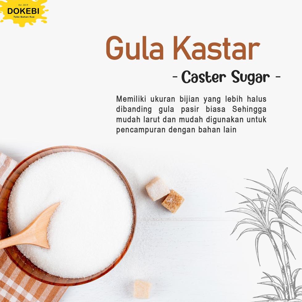 

ㄻ GULA KASTOR 500 G / CASTER SUGAR / CASTOR SUGAR POWDER HALUS ト