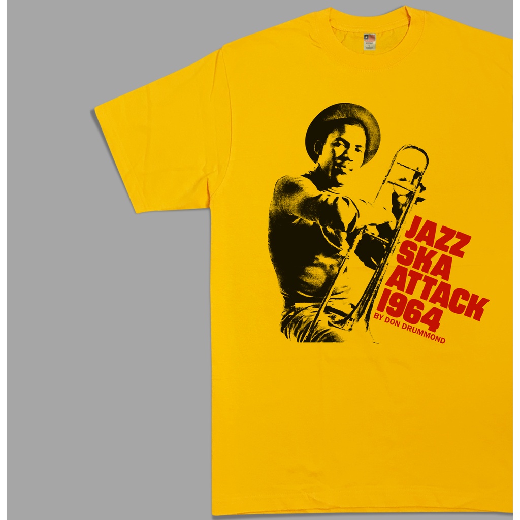 Baju Kaos Tshirt Dond Drummond Ska Jazz Music Reggae