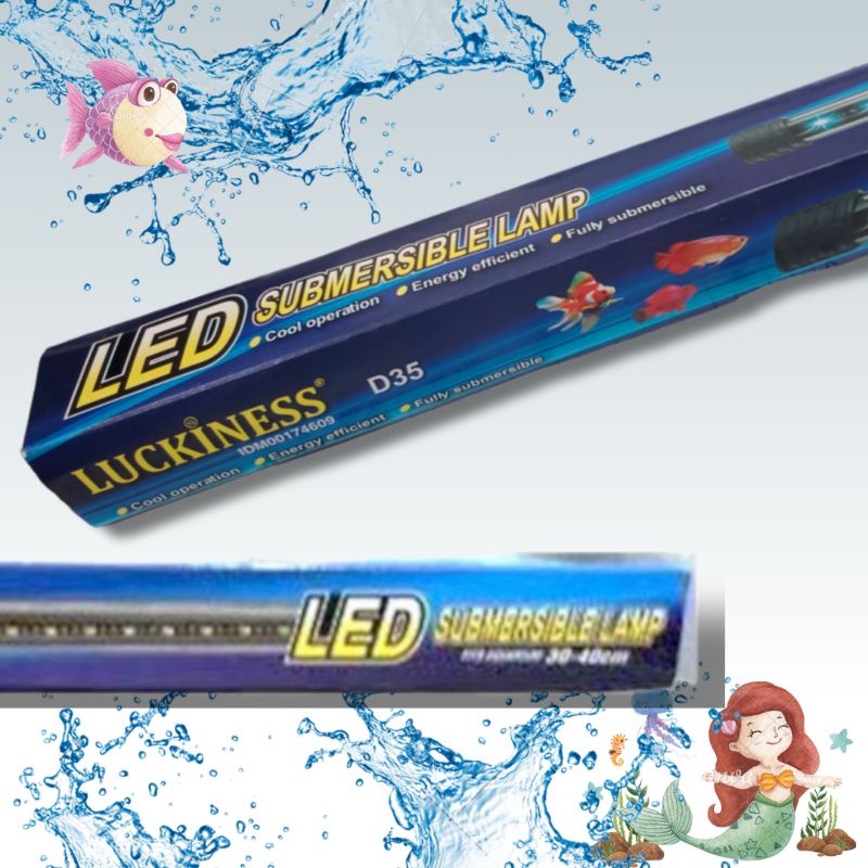 Lampu Led Aquarium Aquascape LUCKINESS D35