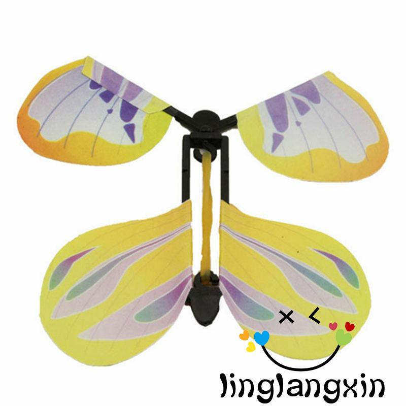 Llx-magic Fairy Flying Butterfly Mainan Dekorasi Kamar Magnet Untuk Hadiah Kejutan Atau Bermain Pesta