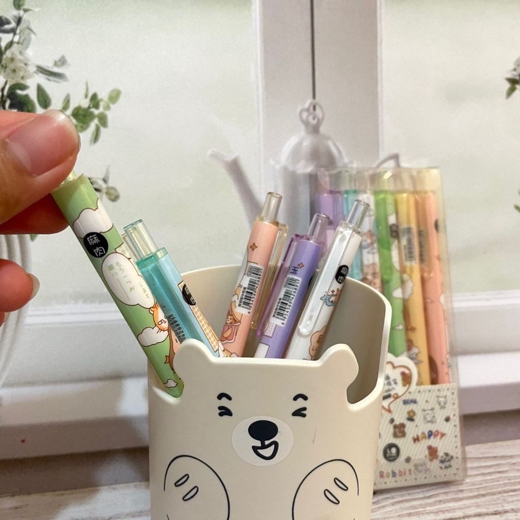 

PULPEN CETEK LUCU CUTE MOTIF CEWEK ISI 6 PCS LENGKAP CUTE BISA COD DAN MURAH