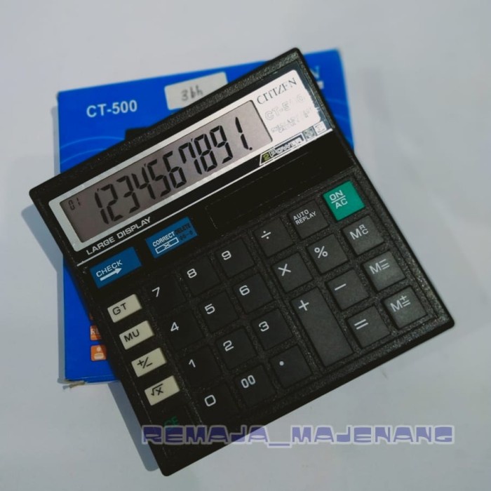 

GRATIS ONGKIR KALKULATOR CITIZEN CT-912K ORIGINAL