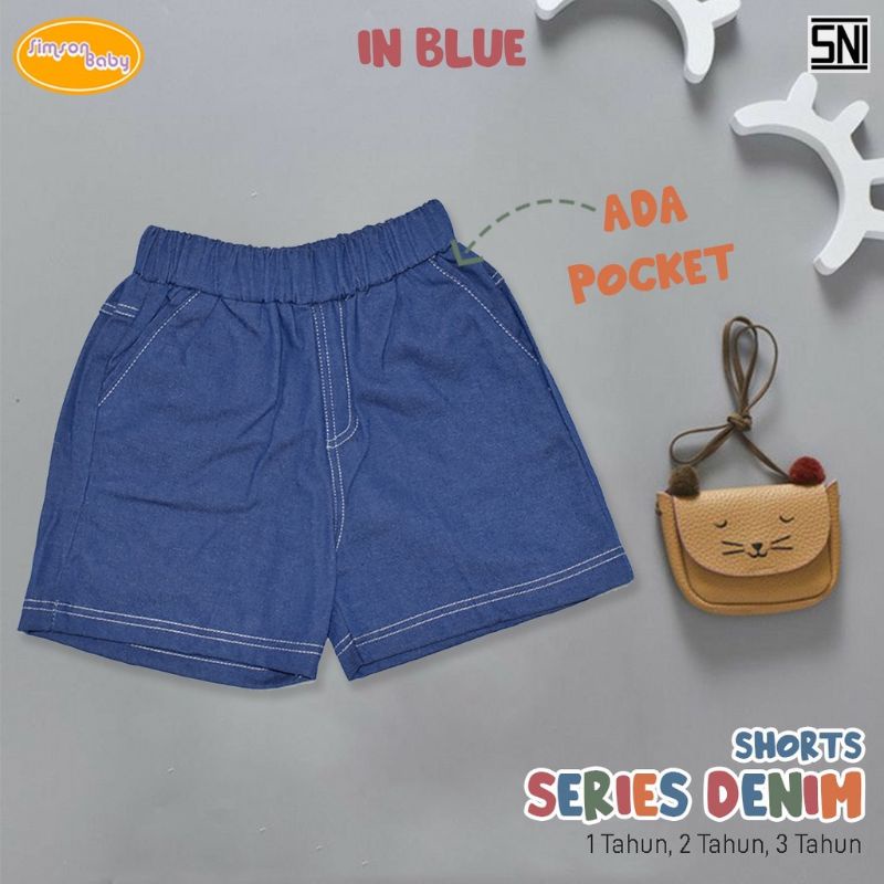 Celana Jeans Pendek Denim Simson
