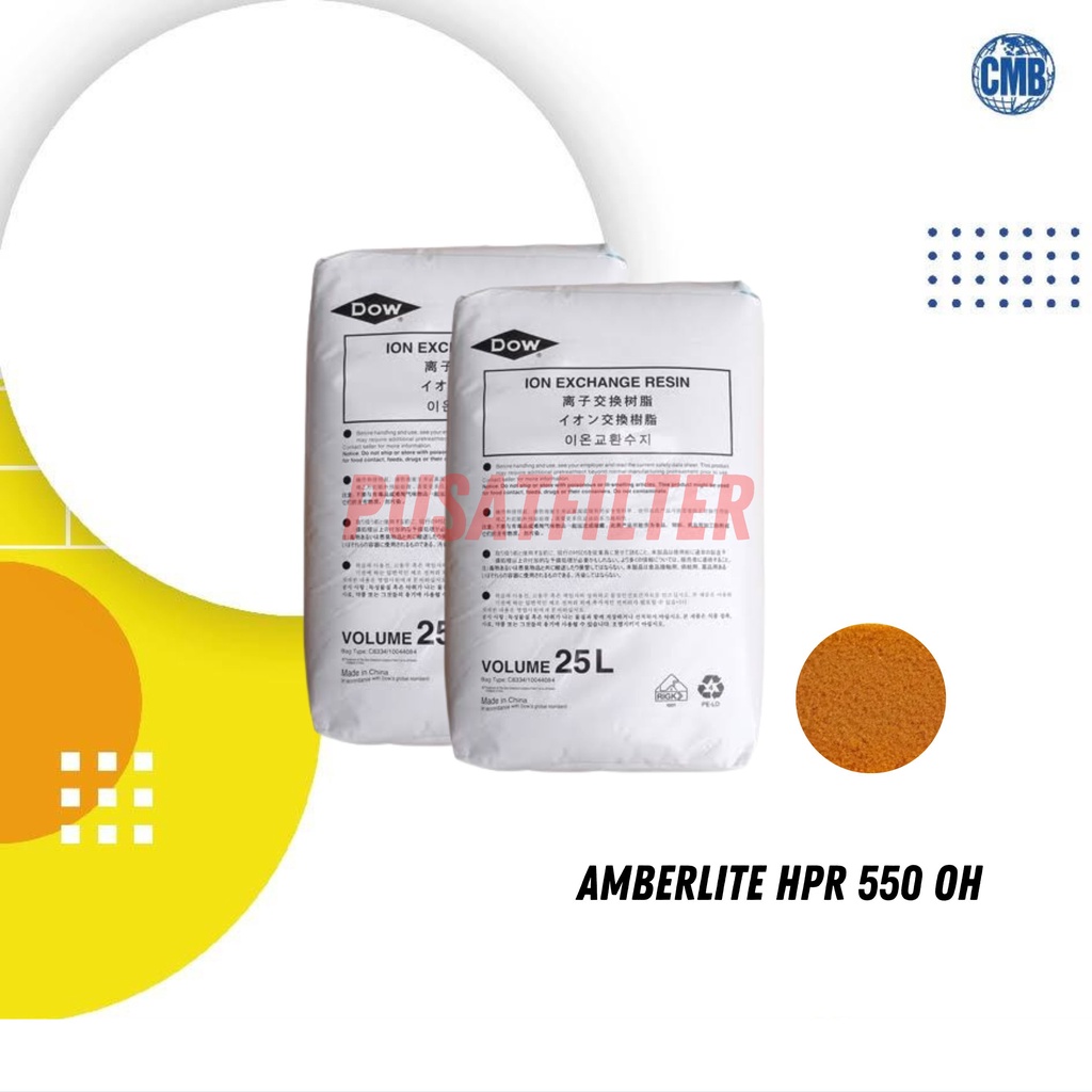 amberlite hpr 550 oh