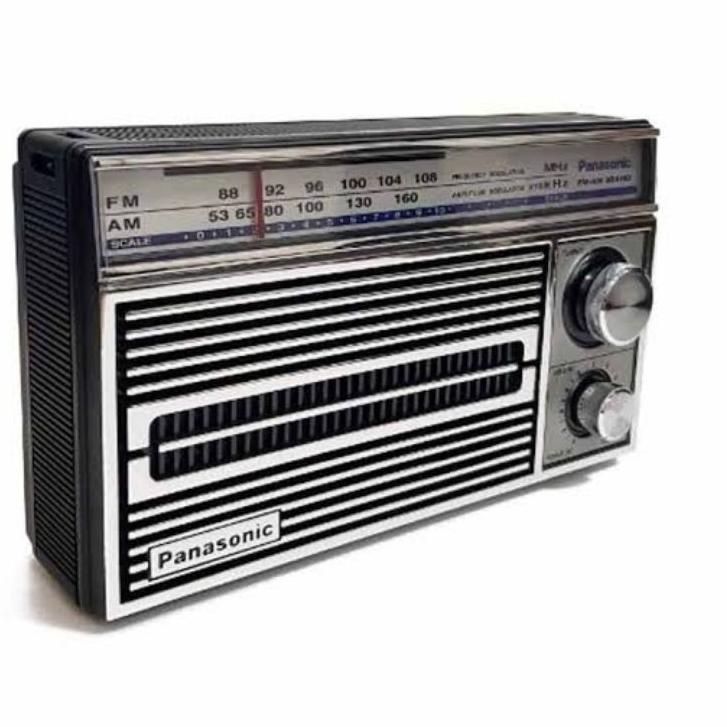 Paling Laris PANASONIC RF 5270 PORTABLE RADIO AM FM PORTABEL KECIL VINTAGE JADUL SPEAKER MURAH TEMBA