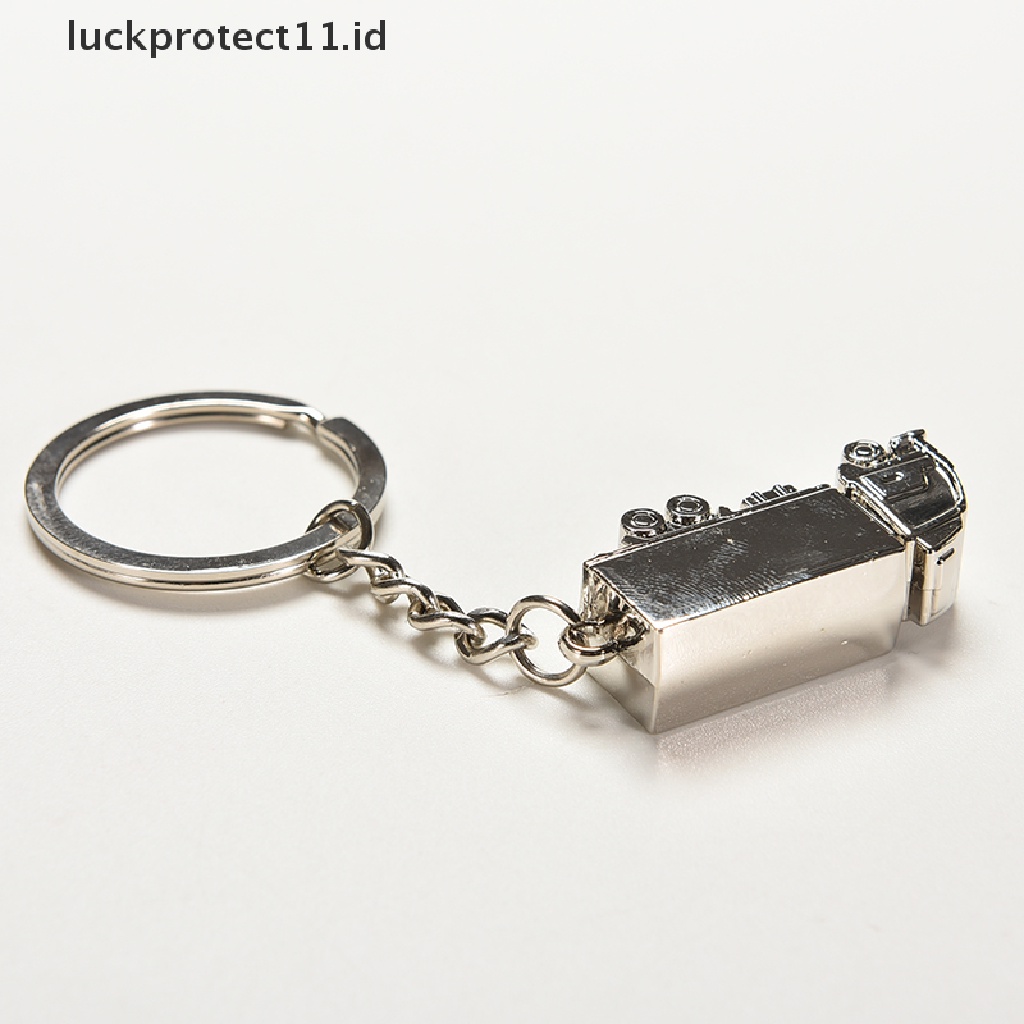 /Fashion Hot// Fashion// Truk Baru Keyring Simulasi Mini Logam Kunci Cincin Gantungan Kunci 3D Lucu Kreatif Hadiah.