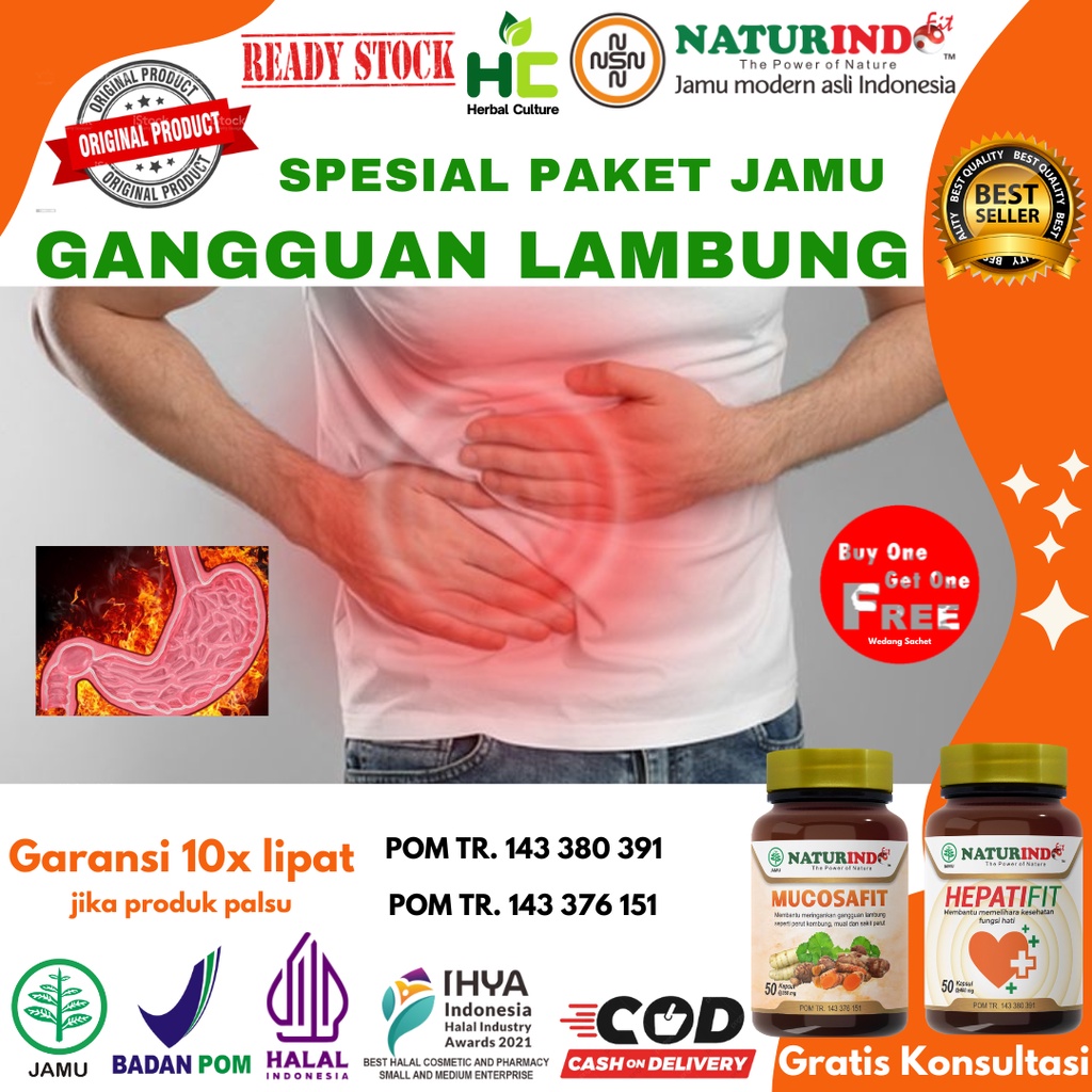 Jual Paket Jamu Efektif Obat Herbal Gangguan Lambung Asam Lambung Ampuh