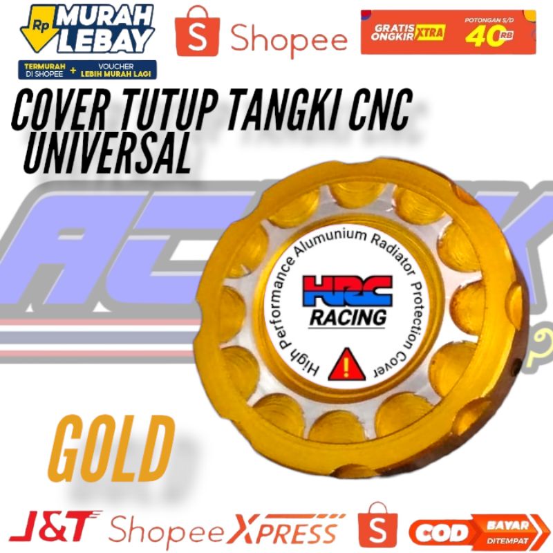 Cover tutup tangki brembo cnc almunium universal