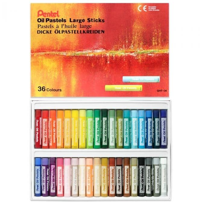 

Pentel oli pastel large stick GHT-36
