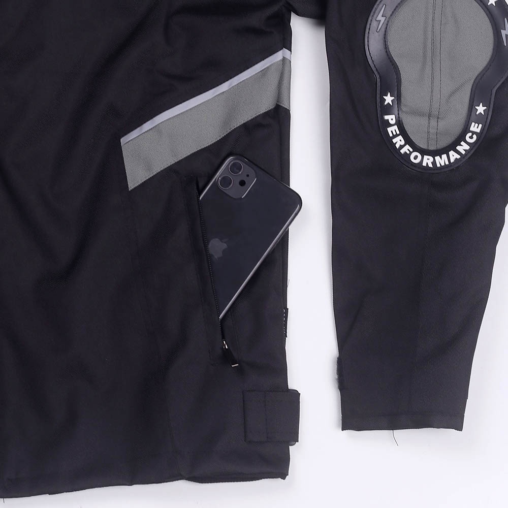 Jaket Motor Pria Inficlo | Jaket Motor Harian Anti Angin &amp; Anti Air Touring | Street Jacket