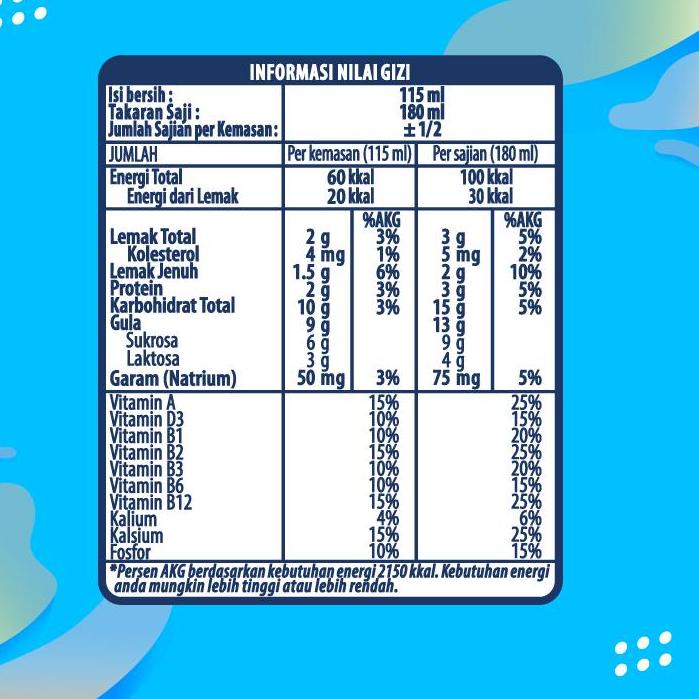 

グ Frisian Flag UHT Milky Cokelat 115ml x 18 ↠