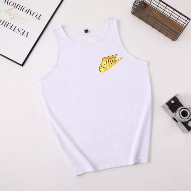 Singlet Anak laki Perempuan N1k Gold Atasan anak Usia 2 sampai 10 Tahun Baju Anak Kaos Oblong anak Tanktop Anak laki