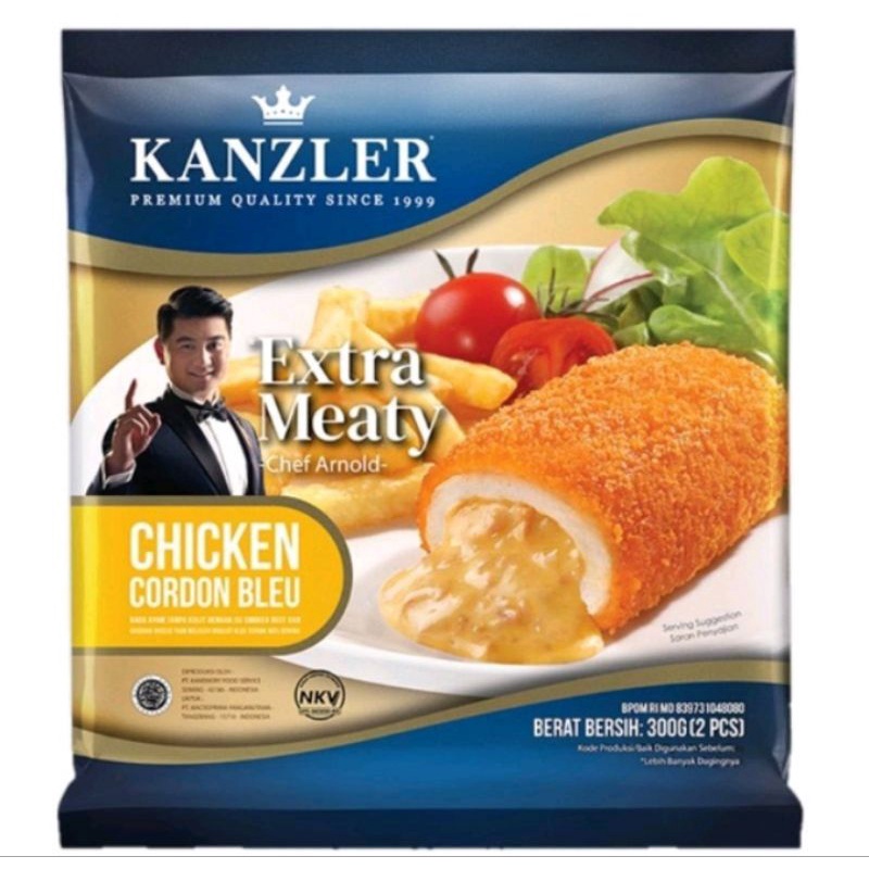 

Kanzler Chicken Cordon Bleu 300Gr