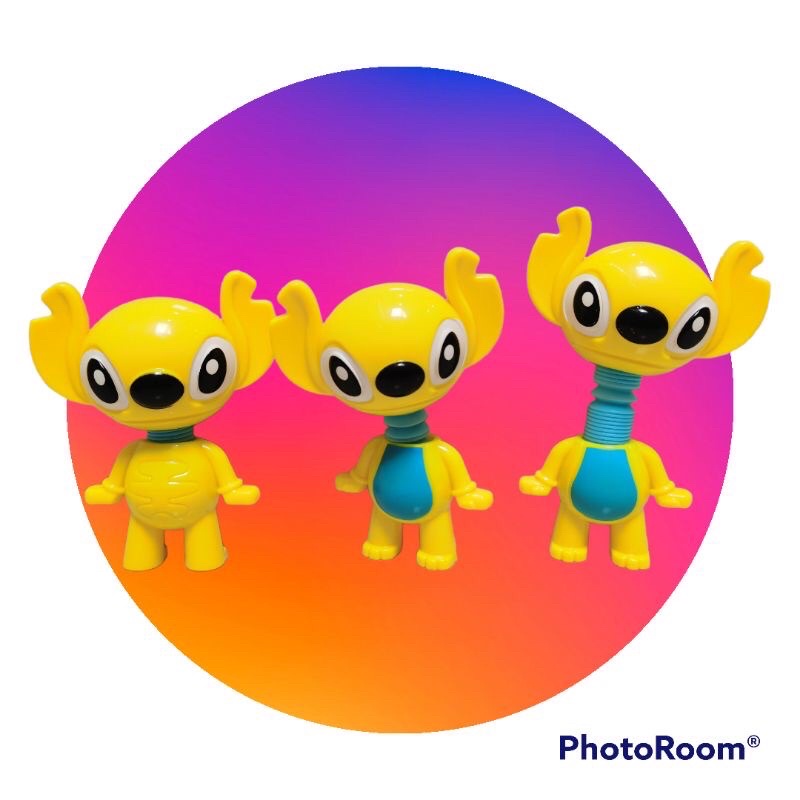 Mainan Anak Pop light Stitch / Mainan Anak Pop Light Tom Cat / Mainan Anak Pop light Karakter