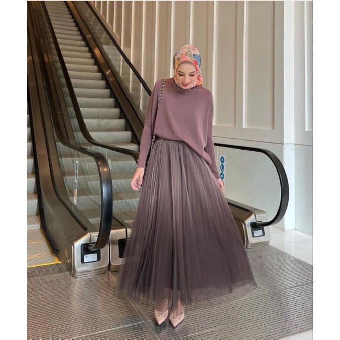 Gone Gani GoneGani Disney Skirt Rok Tutu Tulle Snow Square Scarf