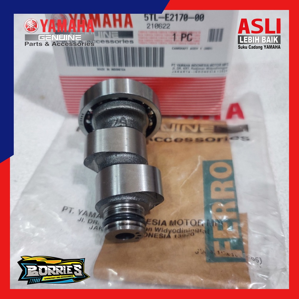 NOKN NOKEN AS CAMSHAFT CAM SHAFT NOUVO Z LELE MIO LAMA SPORTY SMILE SOUL FINO KARBU YGP 5TL-E2170-00