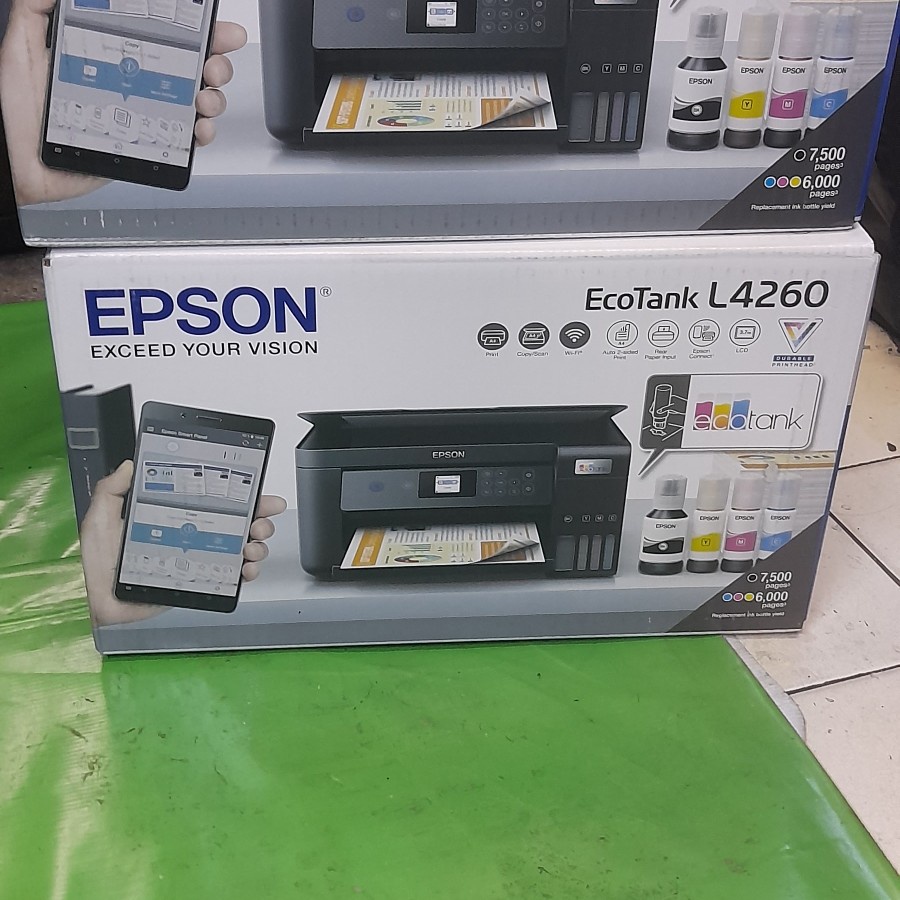 New Printer Epson L4260 Print, Scan, Copy &amp; Wifi Murah