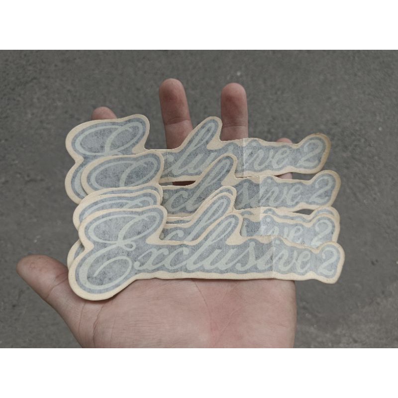 stiker Tepong vespa exclusive 2