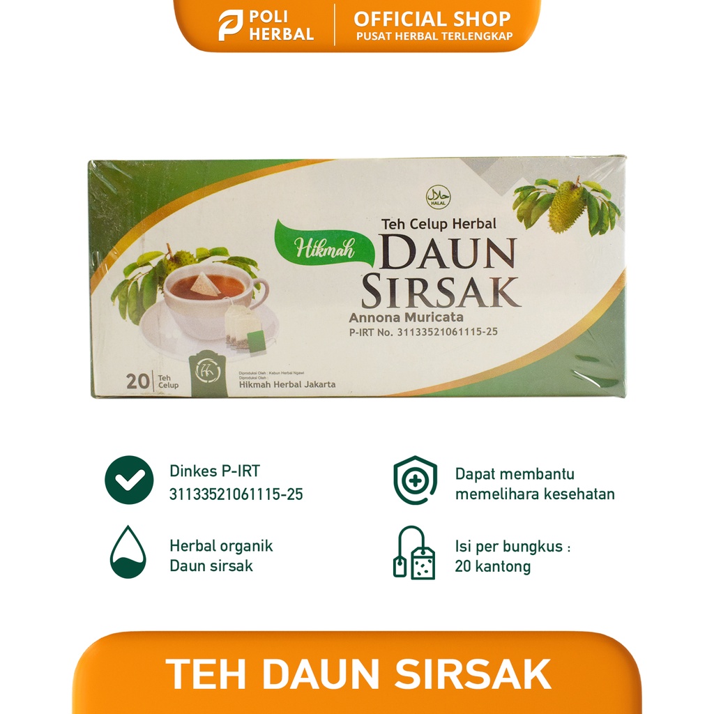 

Teh Celup Daun Sirsak, Membantu Mengatasi Diabetes dan Asam Urat Terampuh, 100% Organik ANTI KANKER !!!