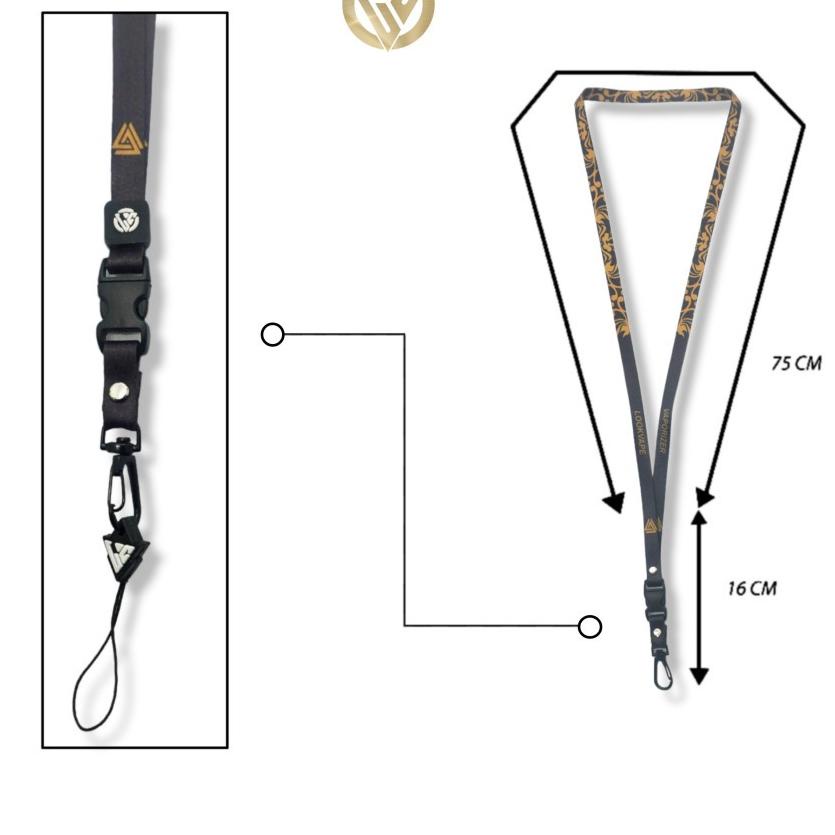 

♥@♥ SE-BK1 Premium Lanyard Printing Batik Special Edition Lanyard Device