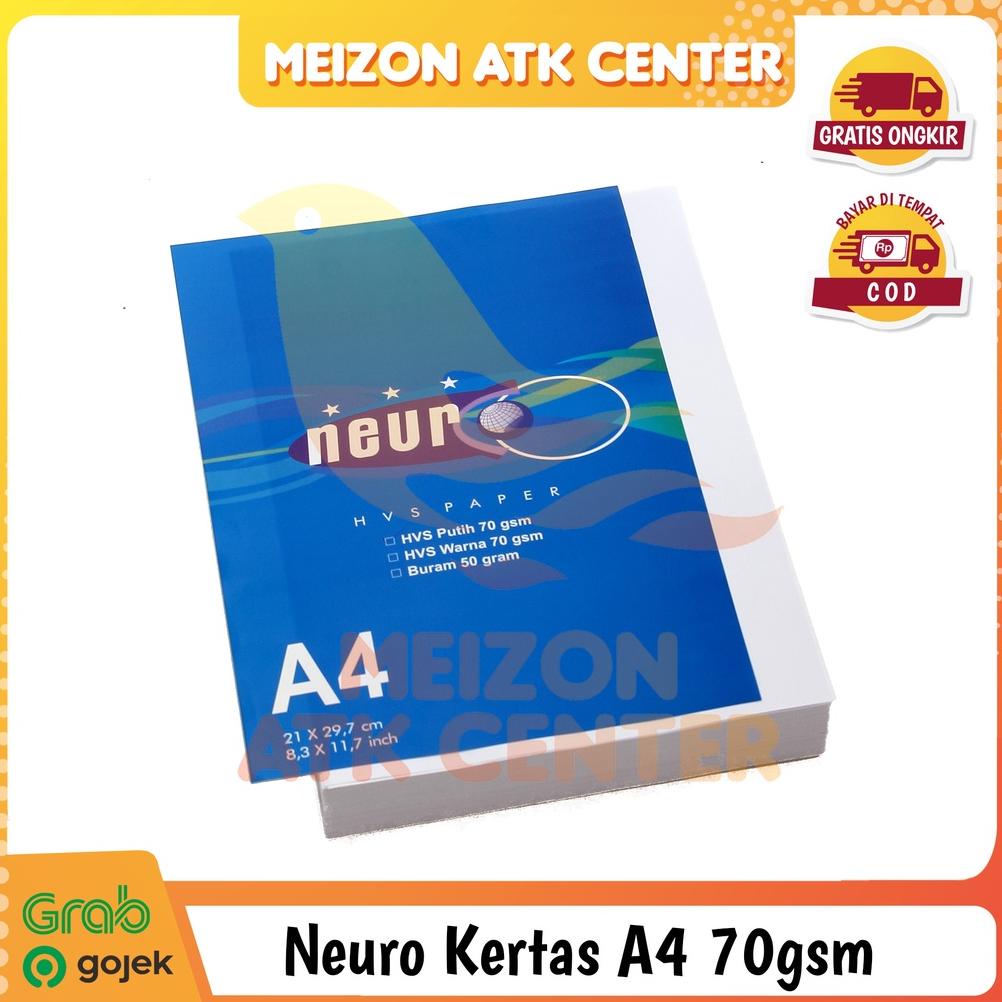 

KHUSUS EKSPEDISI NEURO KERTAS FOTOKOPI A4 70 GRAM KERTAS HVS A4 [1 PACK] TERLARISS...,,,,,