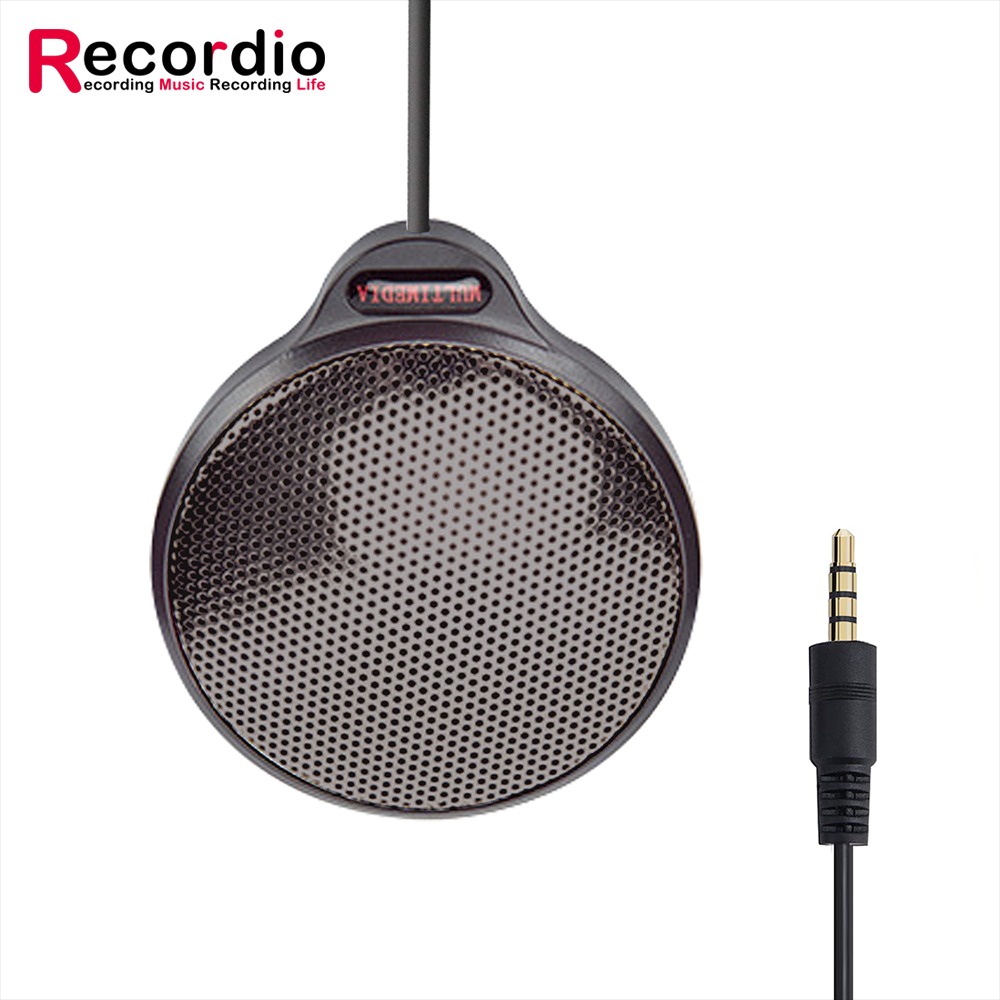 RECORDIO 360 Degree Microphone Table Conference Zoom Meeting Studio - ZY-105C