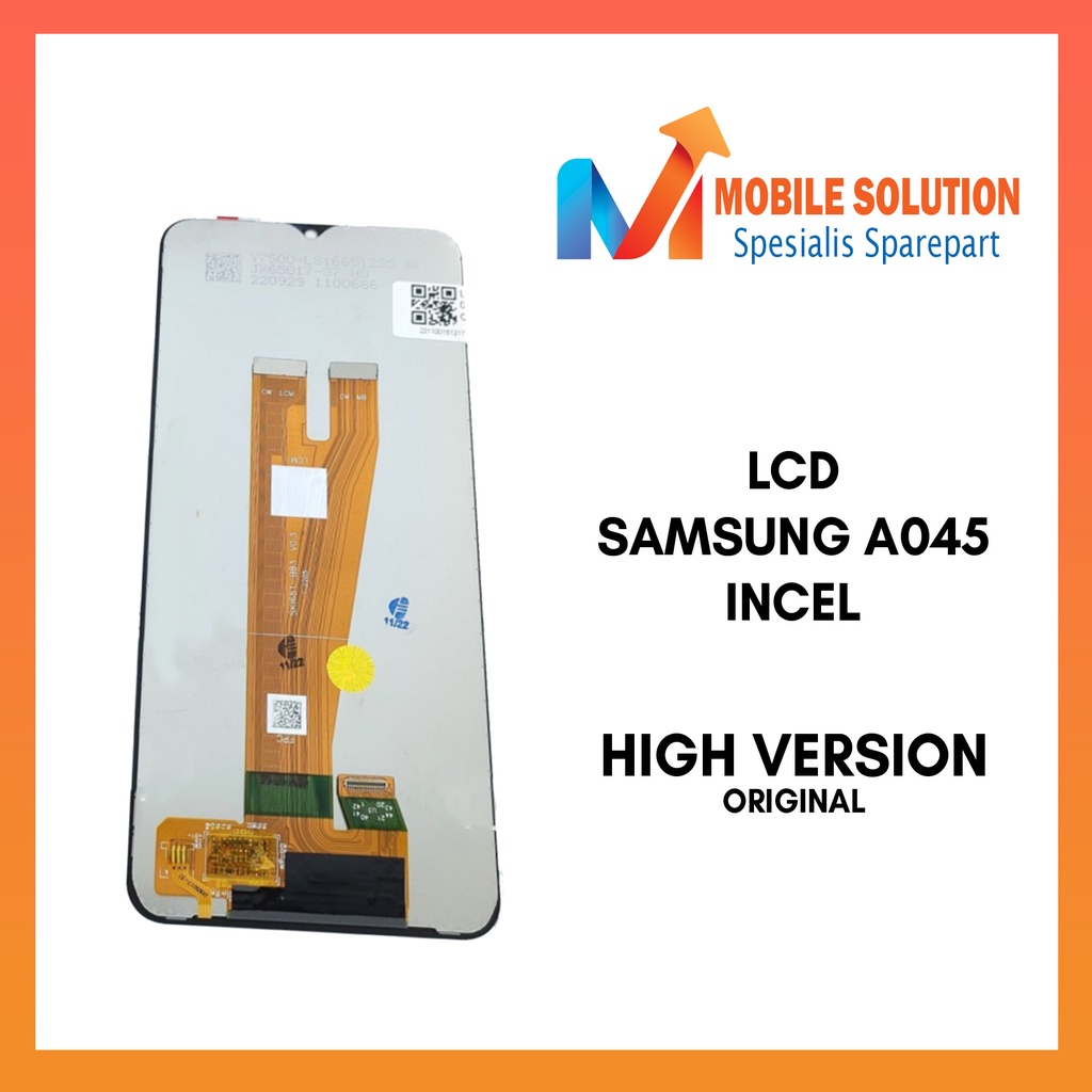 GROSIR LCD SAMSUNG A045 ORIGINAL 100% FULLSET TOUCHSCREN GARANSI 1BULAN