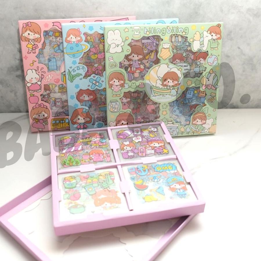 

3KD❀ STIKER SENMU CUTE GIRL 100 LEMBAR STICKER SENMU 100 PAKET STIKER WATERPROOF STIKER BOX LUCU UNIK MURAH PERLENGKAPAN SEKOLAH KANTOR ATK MURAH BISA Barang Laris