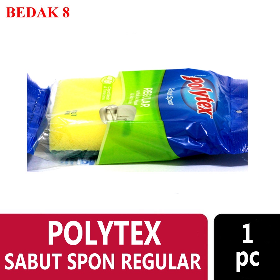 Sabut Spon Cuci Piring Polytex Regular