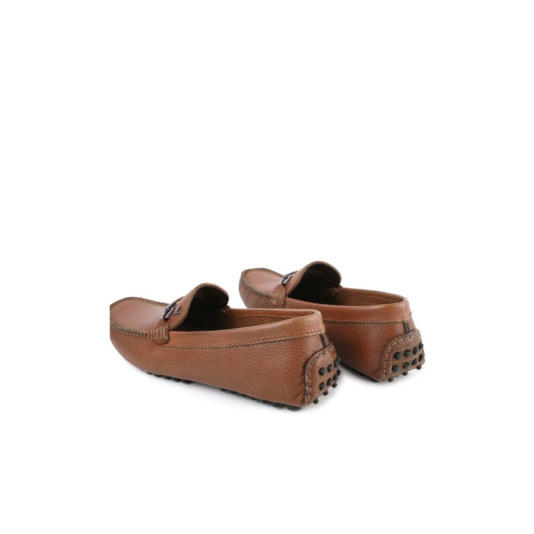 PL12 SEPATU PANSUS PLAYBOY PRIA ORIGINAL LOAFER KULIT BRANDED COKLAT BROWN