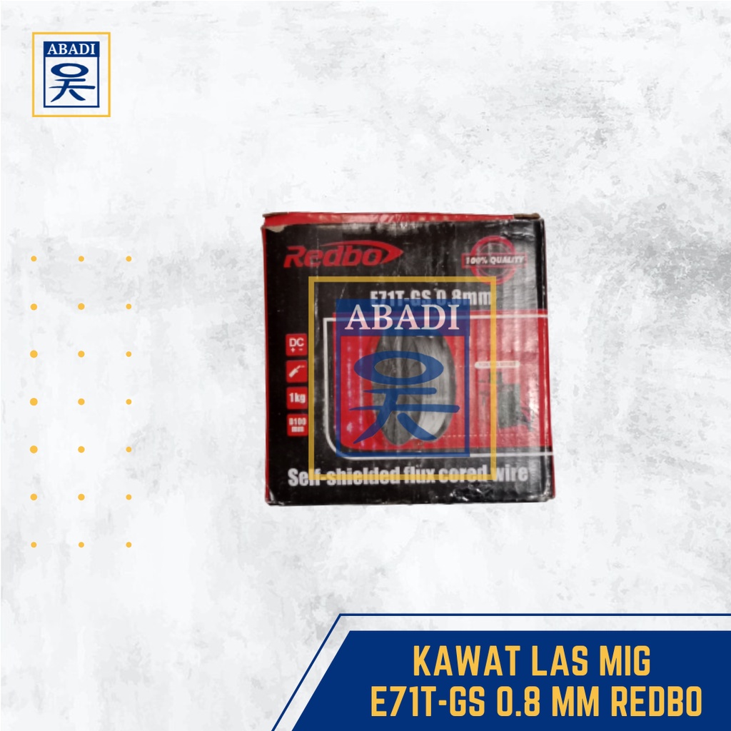 KAWAT LAS MIG E71T-GS 0.8 MM REDBO