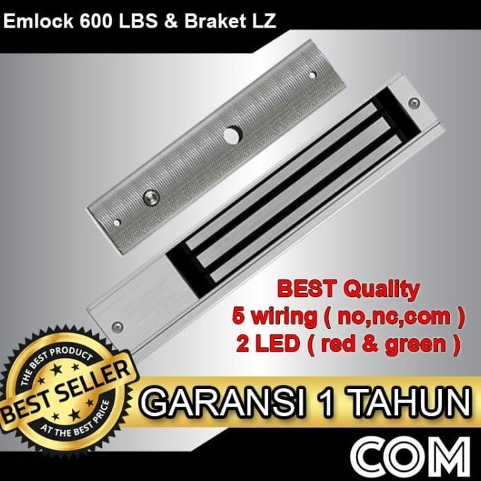 Emlock Magnetic Lock door Emlock 600LBS with LED