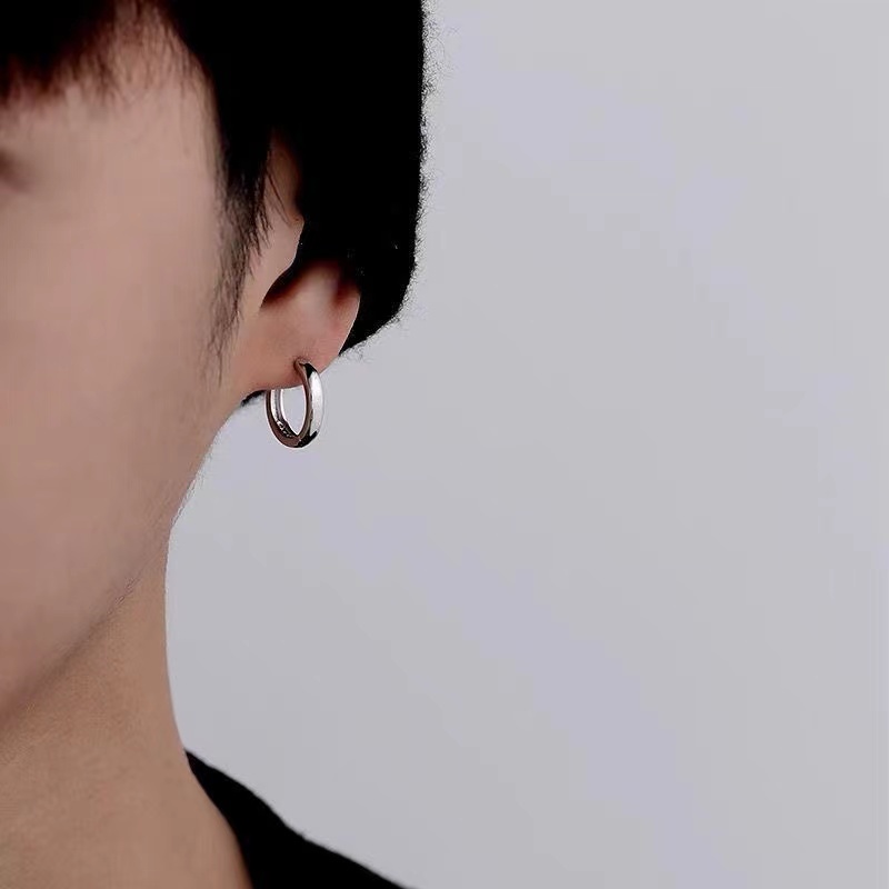 IFYOU Anting Stud Hias Mutiara Rumbai Warna Silver Gaya Vintage Untuk Wanita