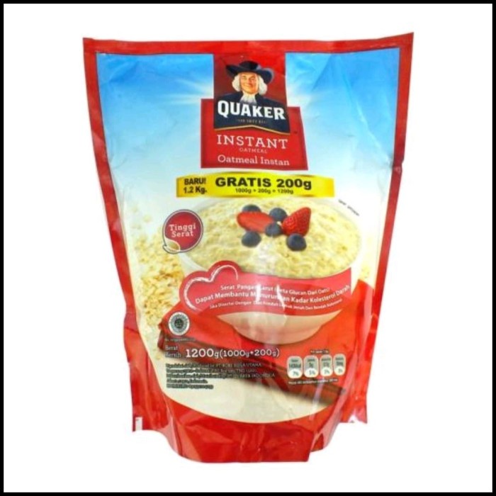 

✿ BISA COD✿ Quaker Oatmeal Instant Merah 1200 gr