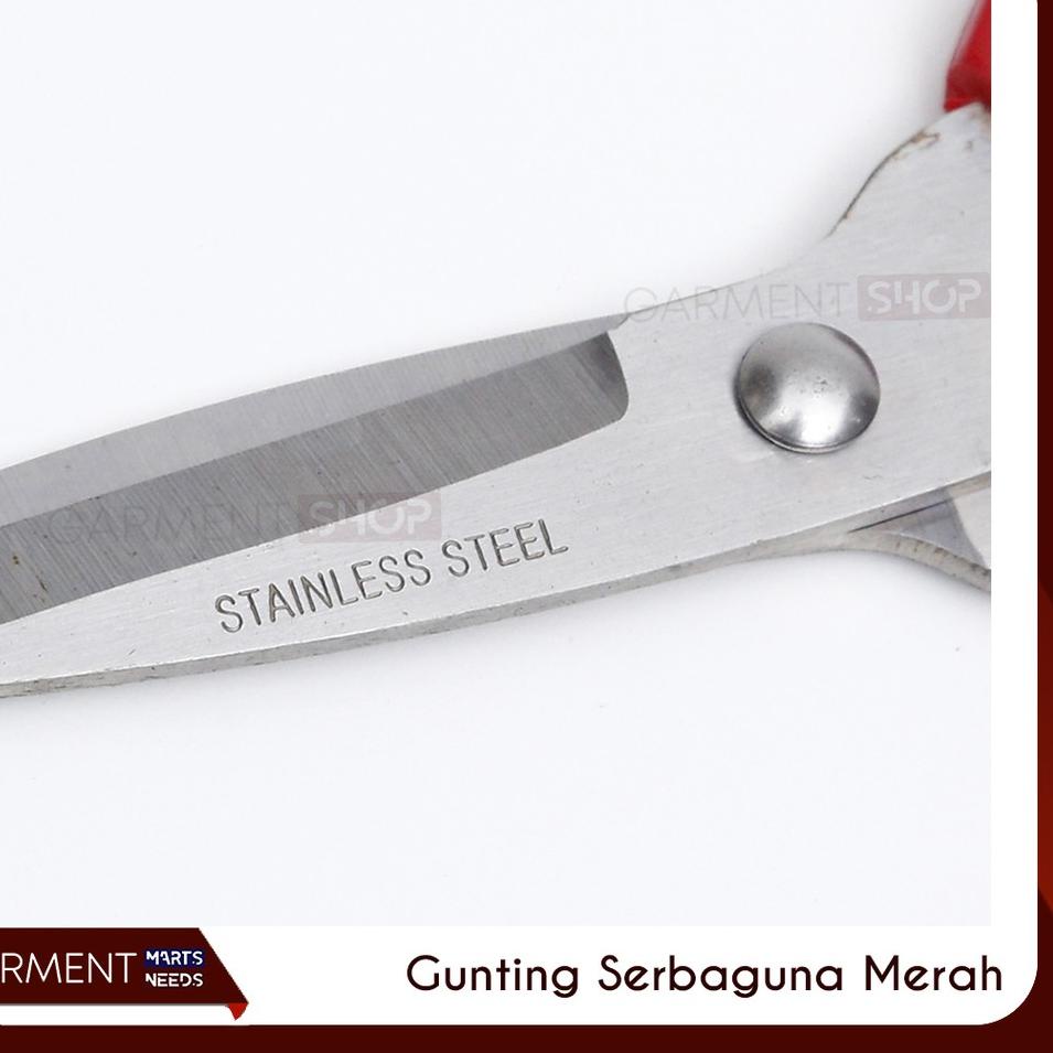 

⇝ Gunting Potong Bahan Kain Tailor Scissors Gunting Kodok 17 cm ৲