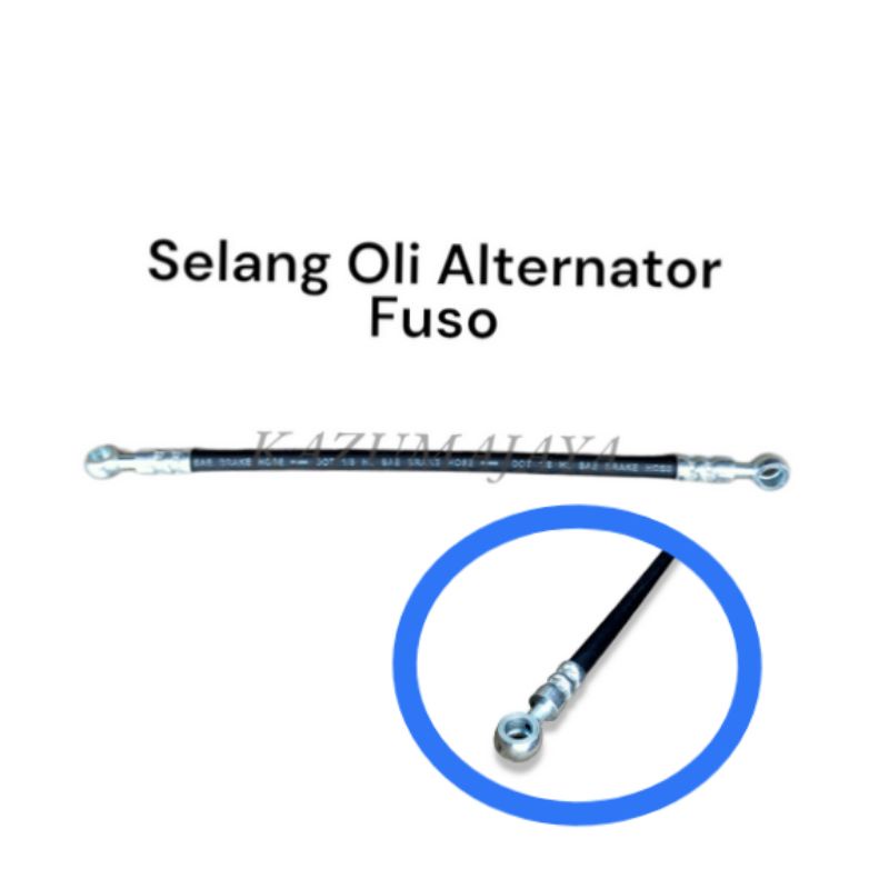 Selang Oli Alternator Hose Alternator Fuso Fighter Ganzo PS220 PS190