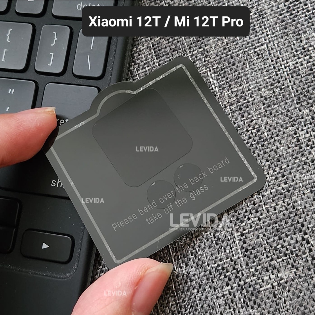 Xiaomi 12 lite Xiaomi 12T Xiaomi 12T Pro Xiaomi 12 pro Tempered Glass Kamera Bahan Soft TG kamera Xi