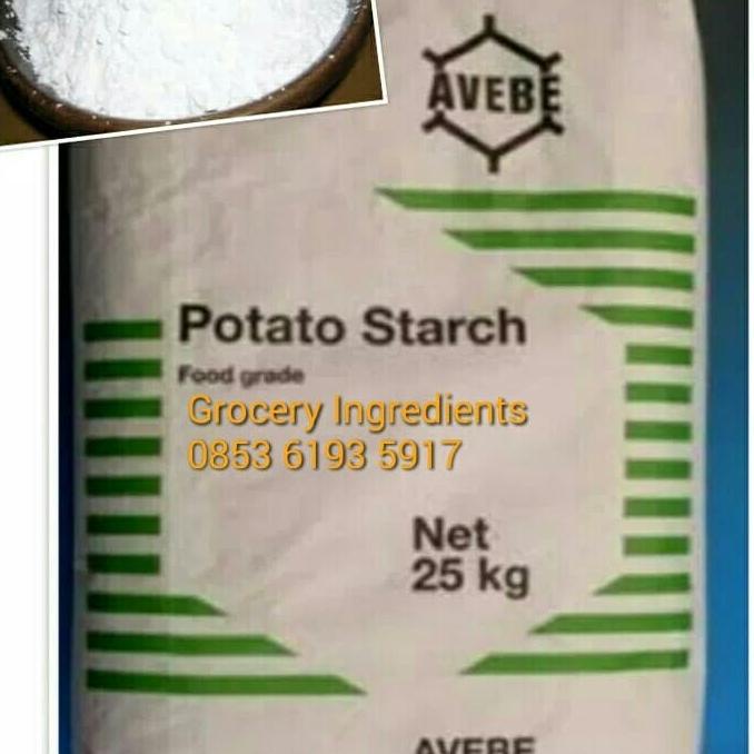

TERLARIS Tepung kentang (Potato Starch) Fr0m Holland /TEPUNG PANIR/TEPUNG TERIGU/TEPUNG ROTI/TEPUNG KETAN HITAM/TEPUNG MAIZENA