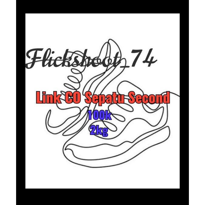 Link CO Sepatu Second 100k_2kg