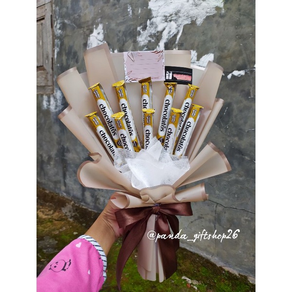 

Buket jajan / buket coklat