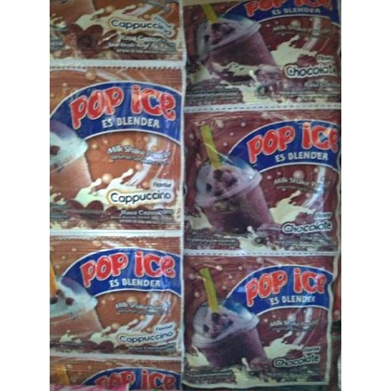 

$ POP ICE minuman serbuk instan 1renceng isi 10pcs ん