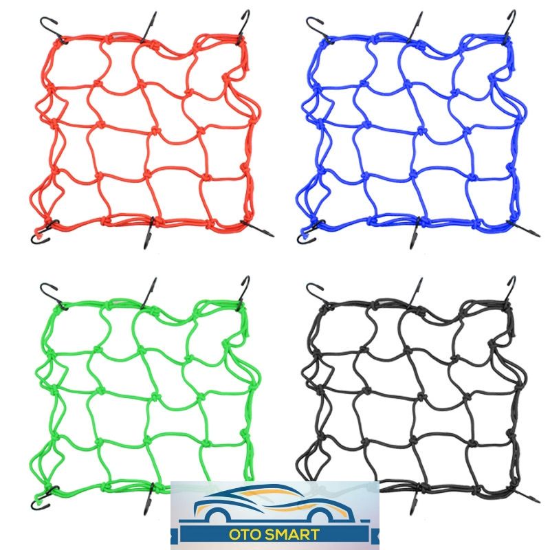Jaring Helm Motor Moto Tali Jala Jok Pengikat Ikat Helem Sepeda Barang bagasi
