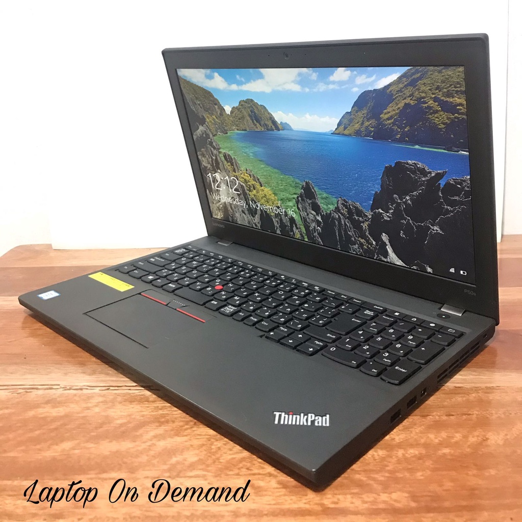 Laptop Lenovo Thinkpad P50S Core i5 i7 Gen 6 - Layar 15,6 Inch MULUS BANGET