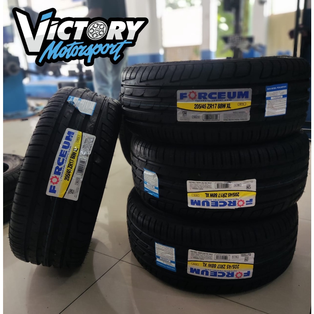 Ban Mobil 205/45 R17 Merek Forceum OCTA Ring 17 Murah Dan Awet BAN MOBIL TERBARU