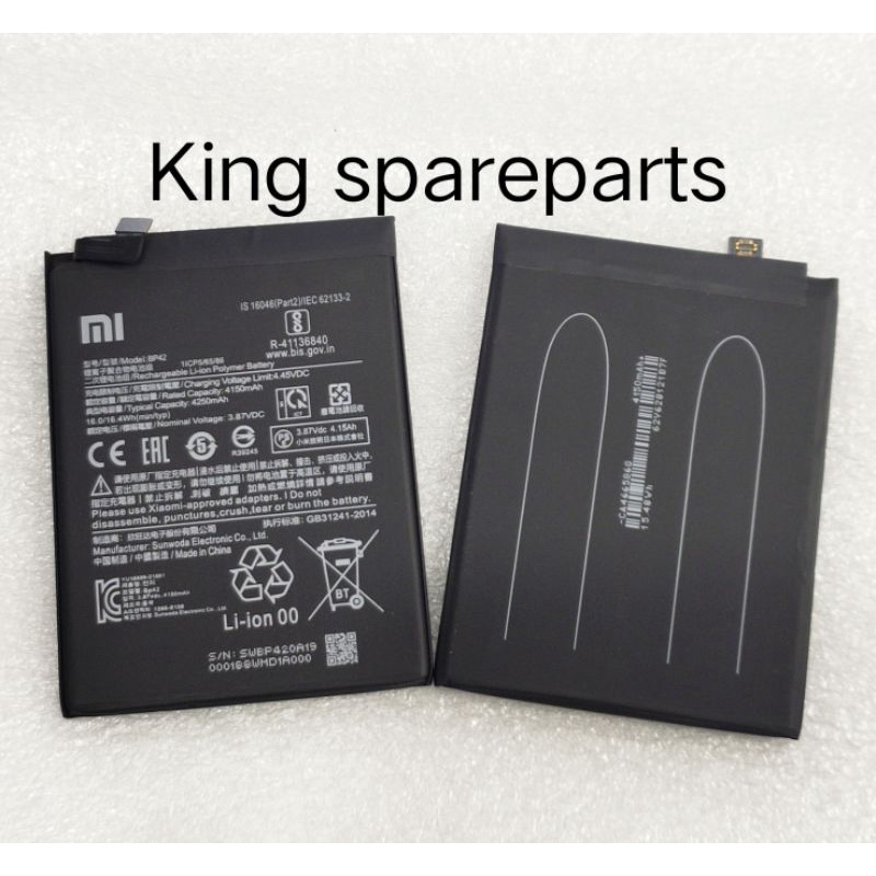 BATERAI BATRE BATTERY XIAOMI MI 11 LITE BP42 ORI99