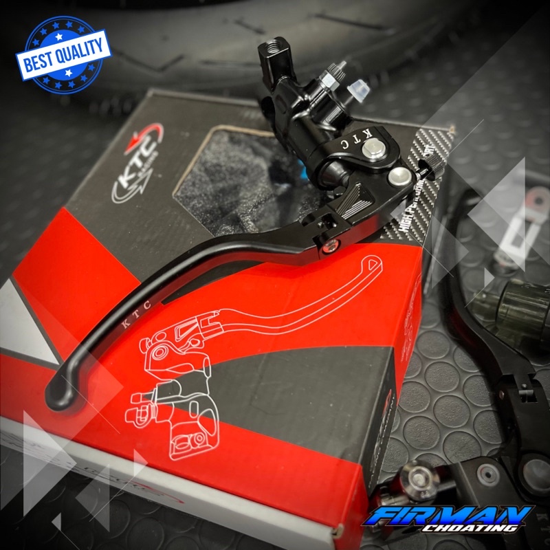 Master rem radial ktc racing set handle kiri kopling/rem full cnc universal