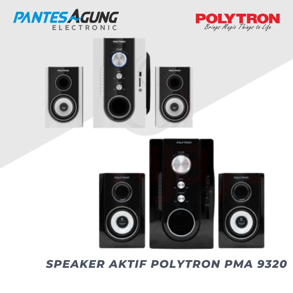 SPEAKER AKTIF POLYTRON PMA 9320 + RADIO