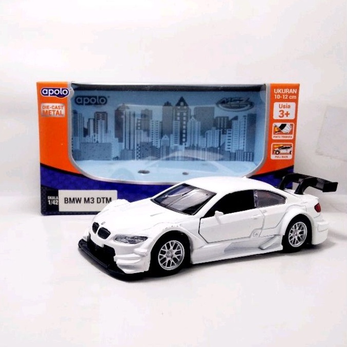 Apolo msz diecast BMW M3 DTM Putih